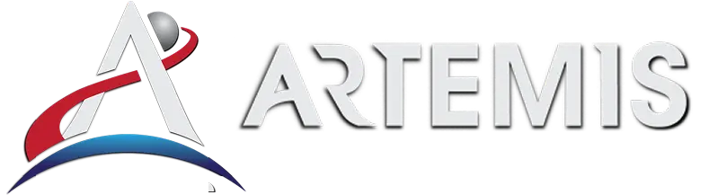 Logo oficial del programa Artemisa de NASA
